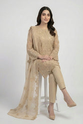 Gilded Gold – Premium Embroidered 3-Piece Suite